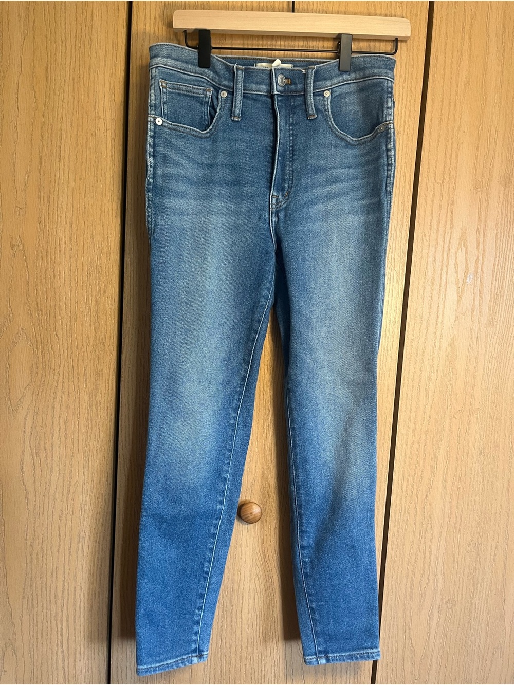 Madewell classic skinny high rise crop jeans size 26